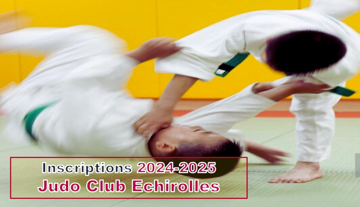 cours du Judo Club Echirolles isere rentree 2024